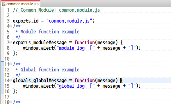 Module Function Script