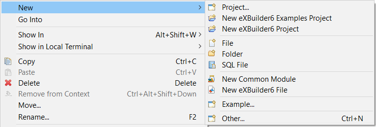 Create a new clx file